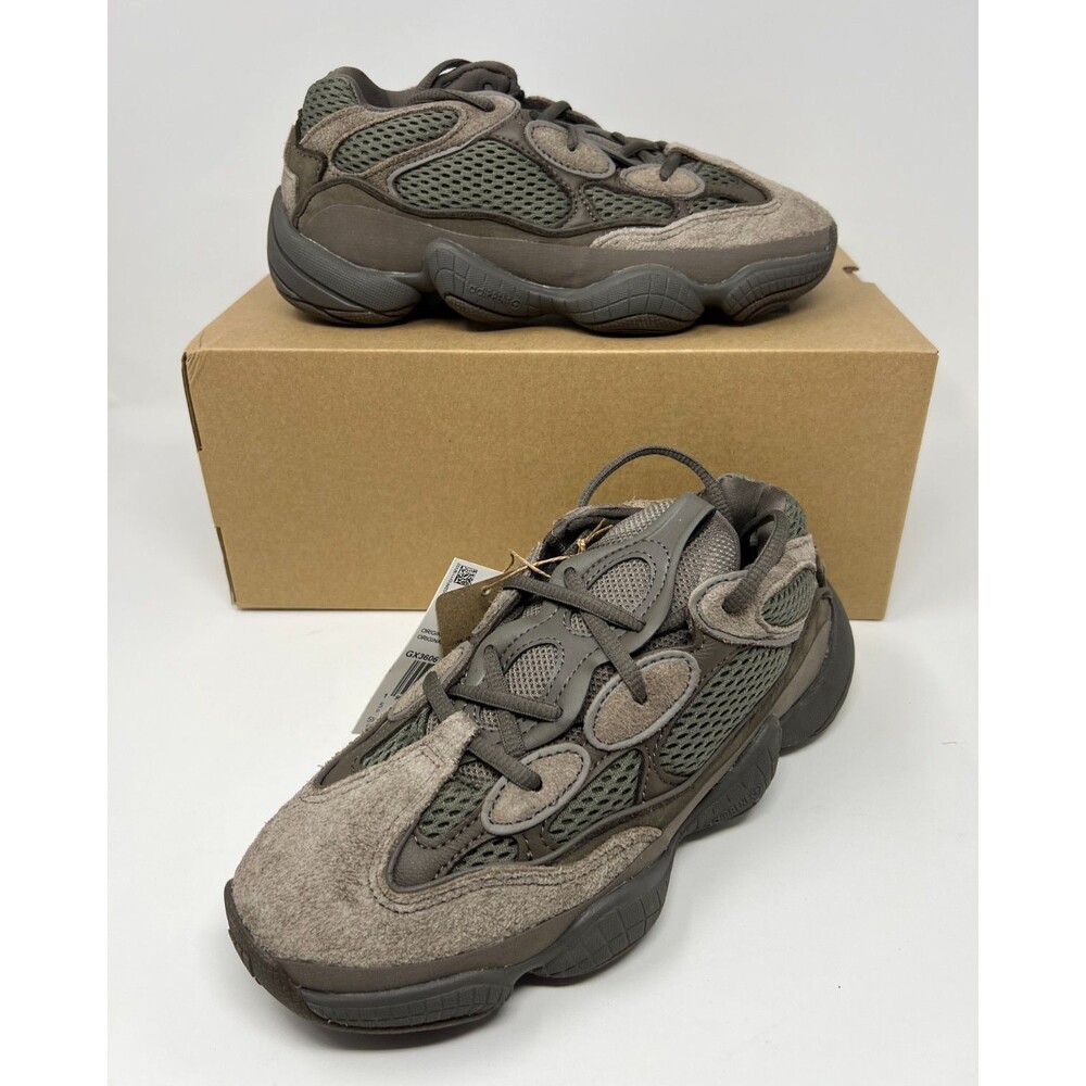 adidas Yeezy 500 Brown Clay Low Top Men's Size 5.5 GX3606 Kanye West